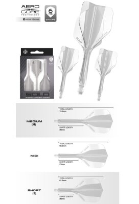 Harrows Solo Flight-Shaft System No.6 Clear Short