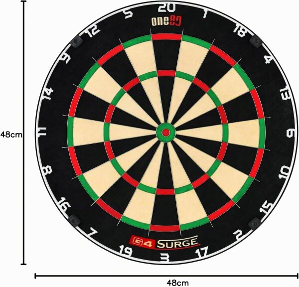 One80 Gladiator 4 Steeldart-Board