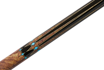Billardqueue, Pool, EVO Crown Maxbing Edition, Ember Vein Komplettset, 12.5mm, Radial