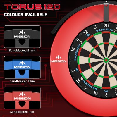 Mission Torus 120 Mobile Dart Beleuchtung Blau