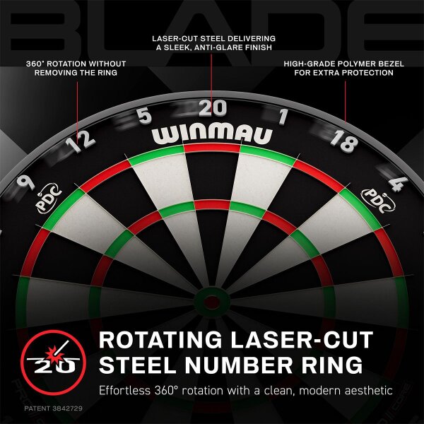 Winmau Dartboard Blade X PDC Stageboard