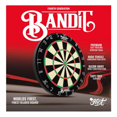 Shot! Bandit Professional Dartboard