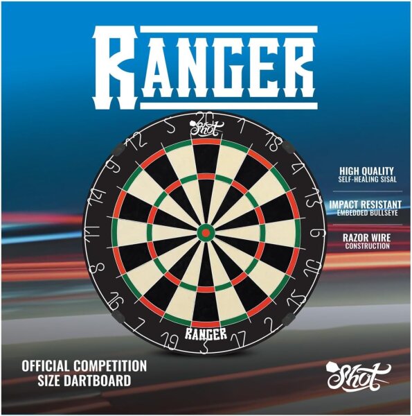 Shot! Ranger Professional Dartboard