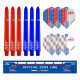Winmau Blade 6 PDC-Set inkl. Dartboard, Surround, 6 Pfeile, Abwurflinie PDC 5310