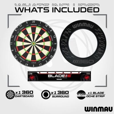 Winmau - Dartboard Set Blade 360