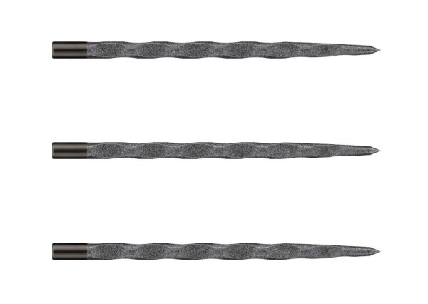 Shot! Jurassic Steeltip Points Black 35mm