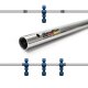 Bandito - Kickerstange Hohl/Rohr 13mm Komplett-Set