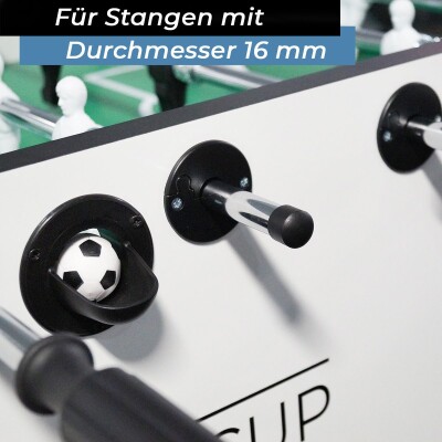Bandito - Endkappen Standard für 16 mm Kickerstangen Set