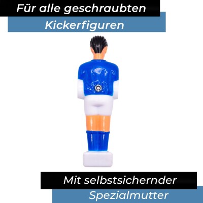 Bandito - Kickerschraube Universal für 13mm Kickerstange inkl. Muttern (22 St.)