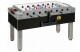 Garlando - Tischkicker Olympic Silver Münz/Glas 1,- € Sport Safety/Teleskop SA