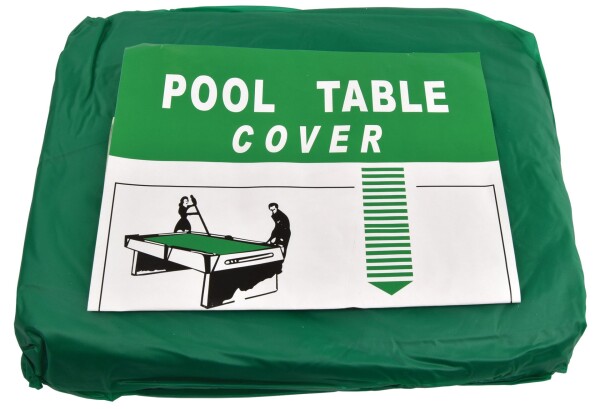 Abdeckplane Standard für Billardtische 7 bis 9ft. mit Gewichten