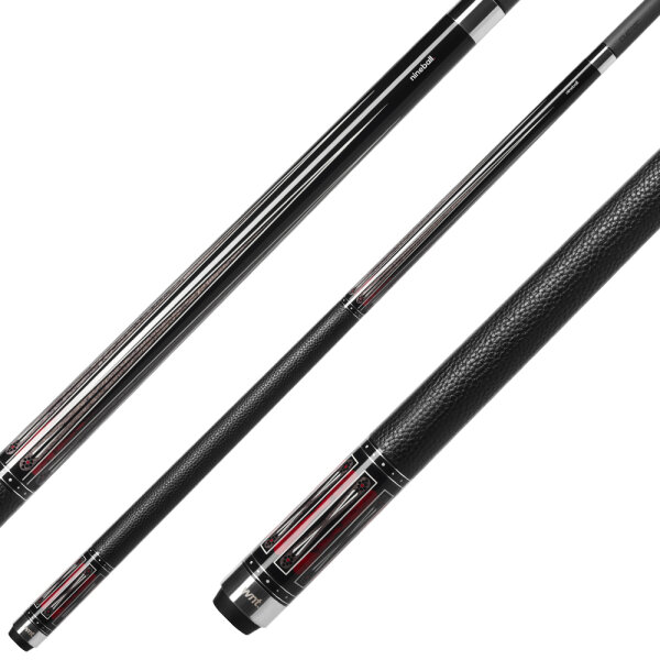 Billardqueue, Pool, Cuetec Cynergy Nineball Black LTW, 3/8x14, 12.5mm