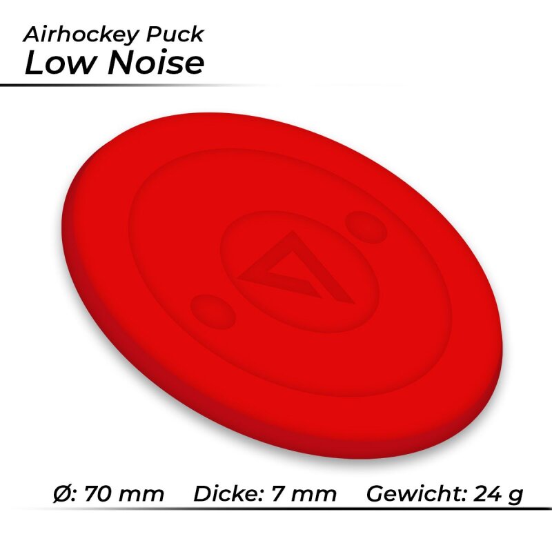 Airhockey Puck Low Noise 70 mm