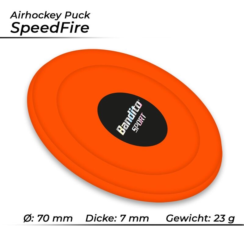 Bandito - Airhockey Puck SpeedFire 70 mm Set 3 Stk.