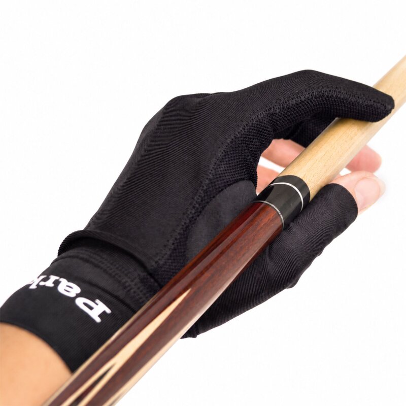 J. Parker Billard-Handschuh fingerfrei schwarz