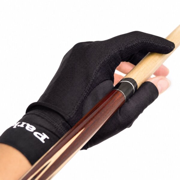 J. Parker Billard-Handschuh fingerfrei schwarz