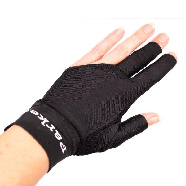 J. Parker Billard-Handschuh fingerfrei schwarz