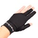 J. Parker Billard-Handschuh fingerfrei schwarz