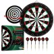 Karella - Dartboard Training Set inkl. 2 Satz Steeldarts