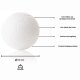 Winspeed Kickerball 32mm weiß 17g
