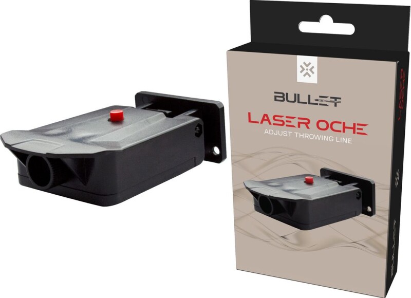 Bullet Dart Laser Oche Schwarz