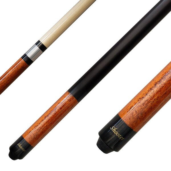 Queue Shooter HouseCue 2-tlg. - 12 mm Schraubleder