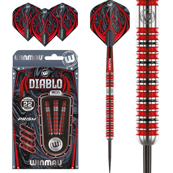 Winmau Steeldart Pfeile Diablo