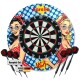 Karella - Dartboard BullOut Set inkl. Surround und 2 Satz Steeldarts