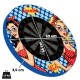 Karella - Dartboard BullOut Set inkl. Surround und 2 Satz Steeldarts
