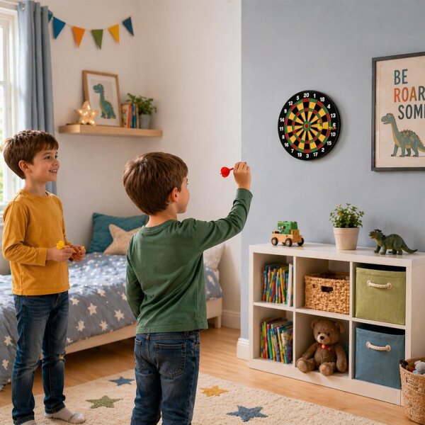 Karella Magnet Dartpfeile 4 Farben-Mix-Set