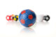 Kickerball Winspeed blau/rot 35mm/24g