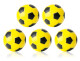 Kickerball WINSPEED gelb/schwarz 35mm/24gr.