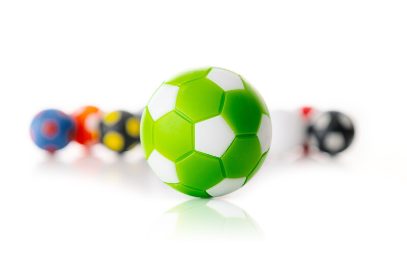 Kickerball Winspeed grün/weiß 35mm/24g