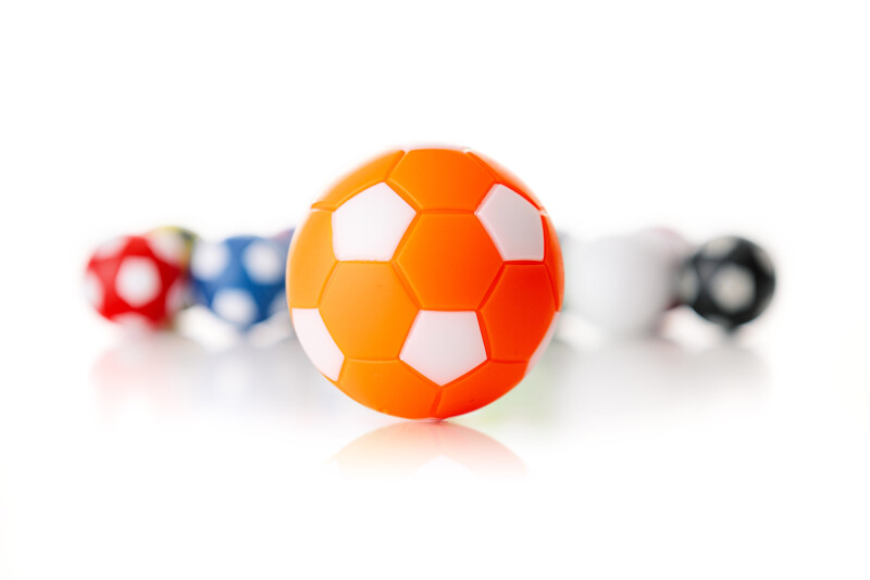 Kickerball Winspeed orange/weiß 35mm/24g