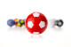 Kickerball Winspeed rot/weiß 35mm/24g