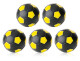 Kickerball Winspeed schwarz/gelb 35mm/24g