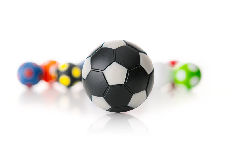 Kickerball WINSPEED schwarz/silber 35mm/24gr.