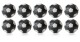 Kickerball WINSPEED schwarz/silber 35mm/24gr.