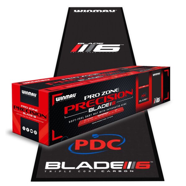 Winmau Dartmatte Pro Zone Soft Blade 6