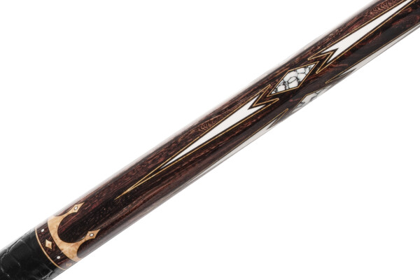 Billardqueue, Pool, EVO Crown Maxbing Edition, Ancient Oak Komplettset, 12.5mm, Radial