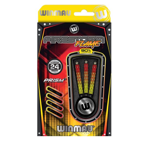 Winmau - Steeldart Firestorm Flame 22gr. und 24gr.