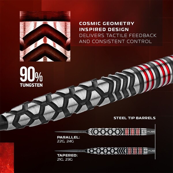 Winmau - Steeldart Fornax 1553 - 90% Tungsten 21gr. und 23gr.