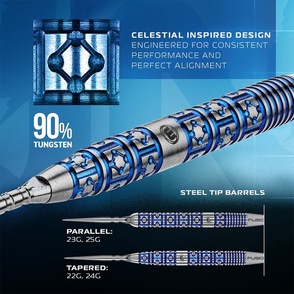 Winmau - Steeldart Lunaris 1555 - 90% Tungsten 23gr. und 25gr.