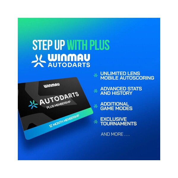 Winmau Autodarts Lens App 12 Monate PLUS