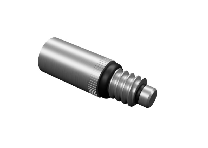 Shot! Dart Schaft Spinner - Dreh-Adapter Silber