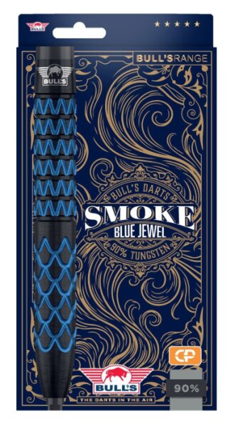 Bulls Smoke Blue Jewel CP Steeldarts 90% Tungsten
