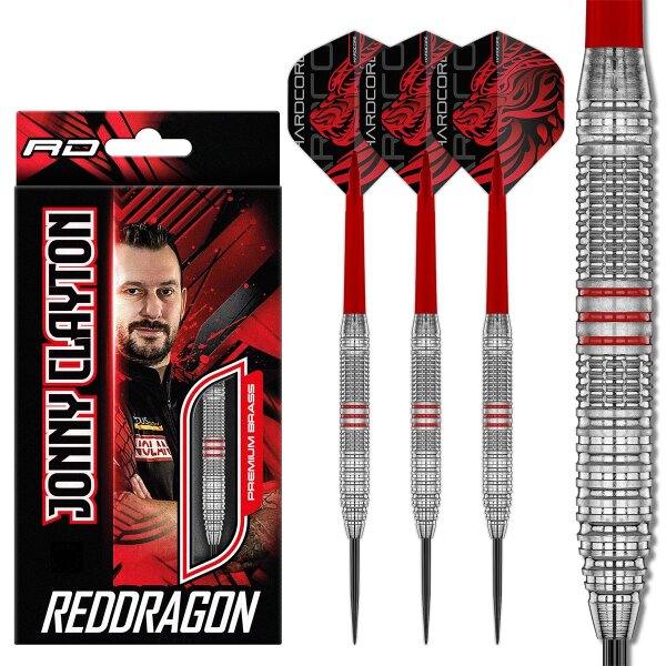 Red Dragon - Brass Steeldart Jonny Clayton