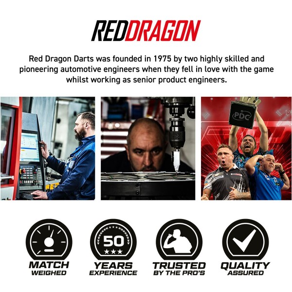 Red Dragon - Brass Steeldart Jonny Clayton