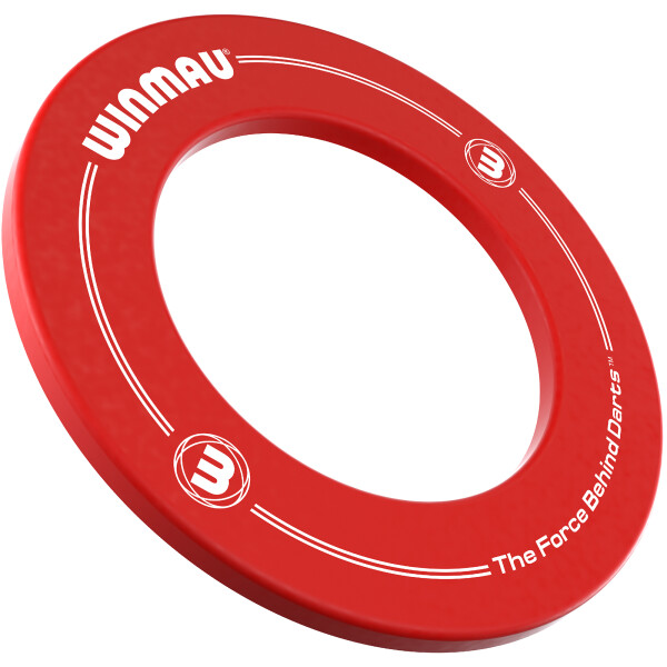 Winmau Surround (Dart-Catchring), rot aus hochwertigem PU, Durchmesser ca. 68 cm ,