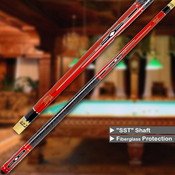 Rallonge De Billard Cuetec 6 Original - Perche Blanche, Pour Queue De Billard, Extension